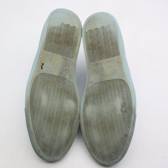 Common Projects Achilles Low Men's EU 44 Leather Powder Blue Trainers Sneakers - Picture 7 of 12